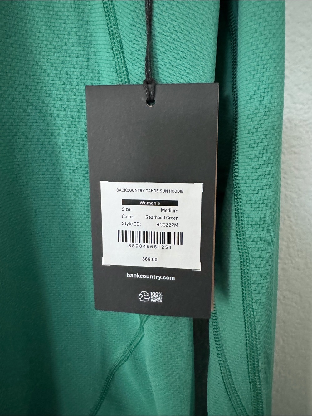NWT Backcountry Tahoe Sun Hoodie Women’s - Picture 2 of 4